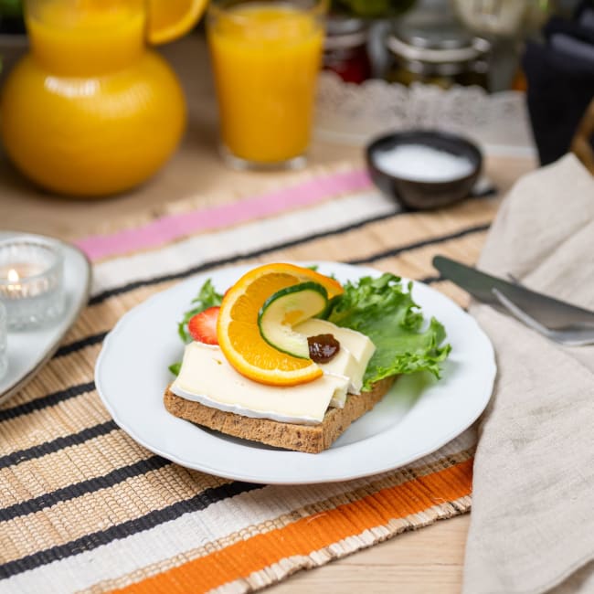 Smørbrød med brieost