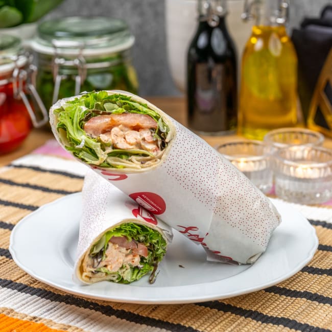 Wrap med skagenrøre