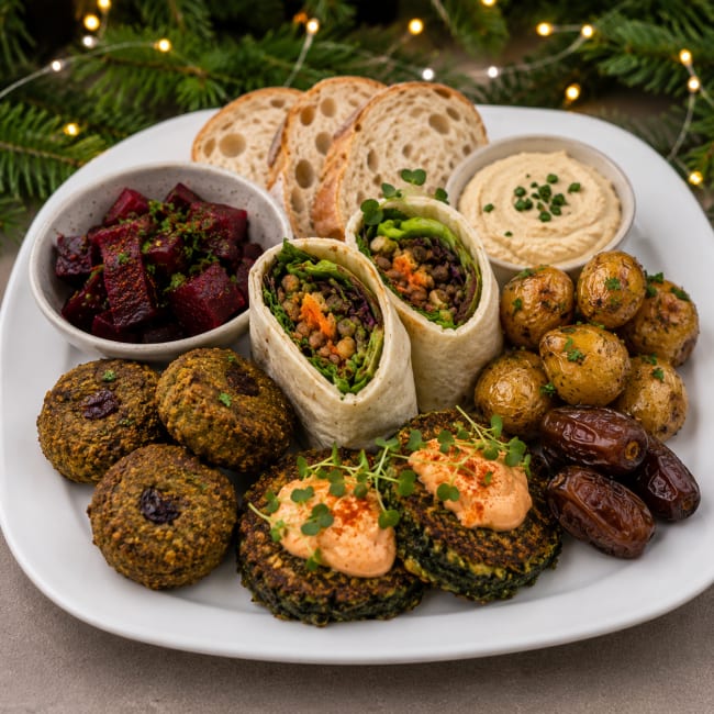 Juletallerken Vegan