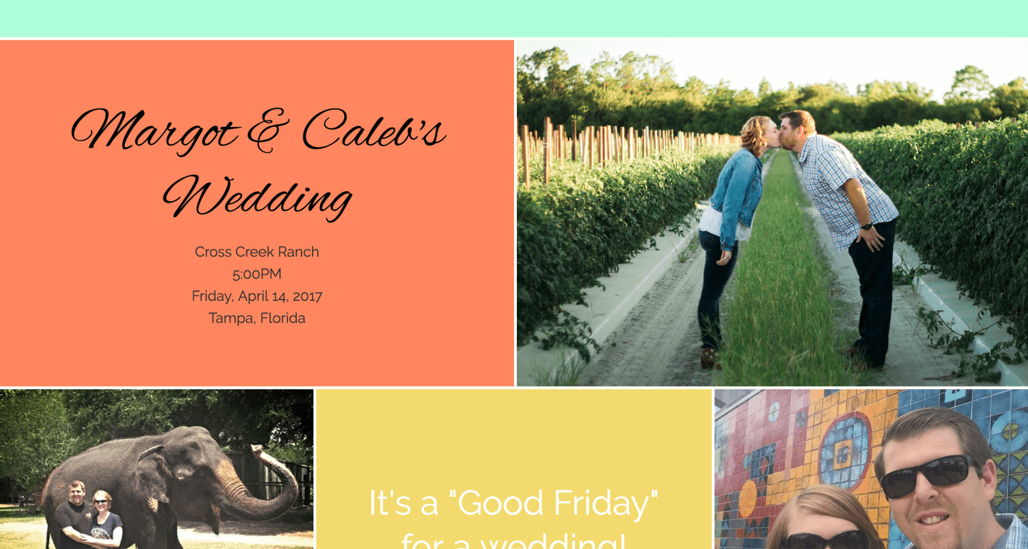 margot and caleb wedding