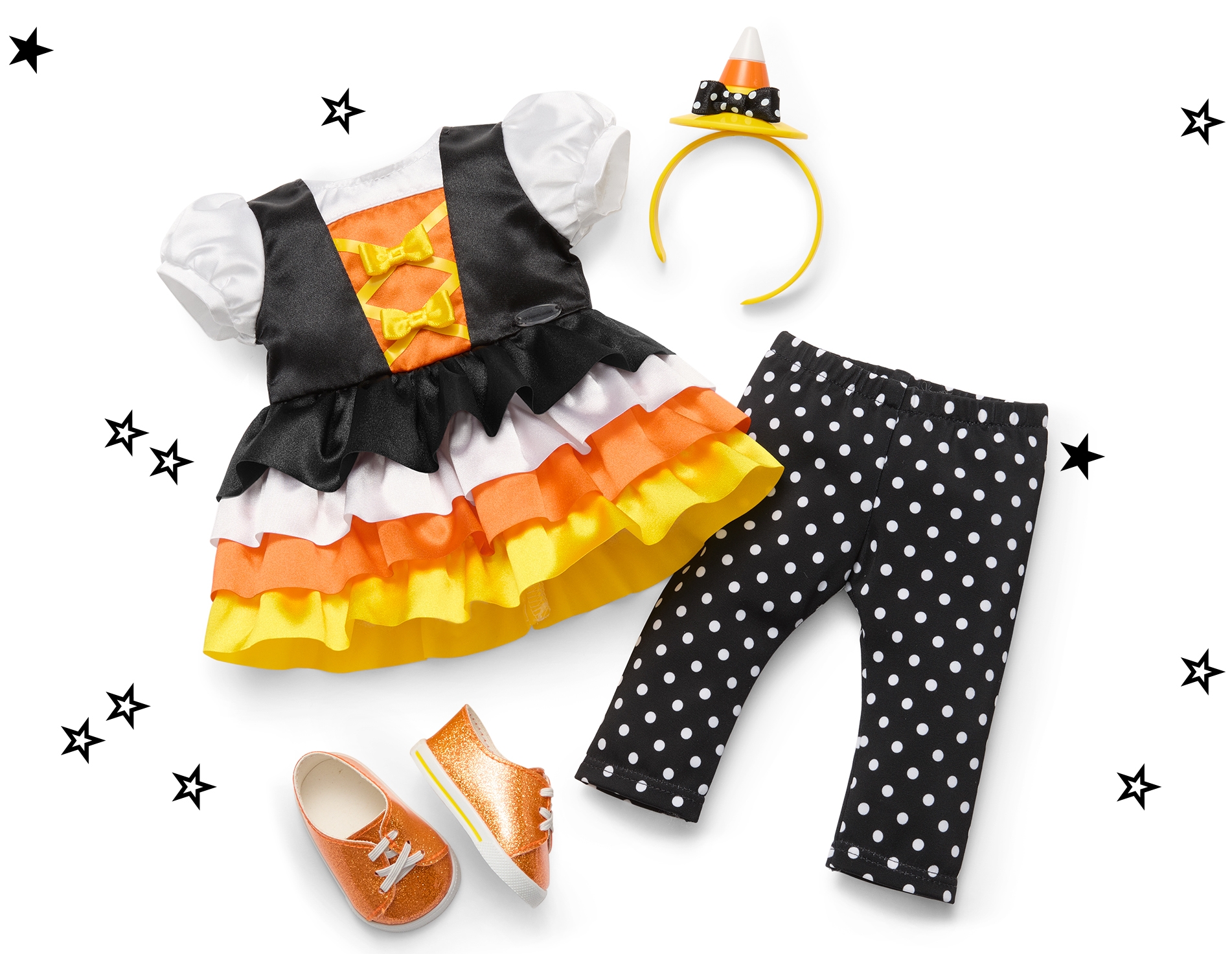 Image of halloween candy corn costume