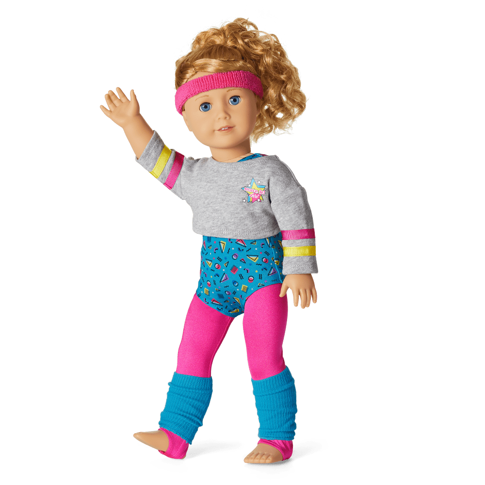 Courtney's Fitness Outfit for 18-inch Dolls