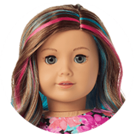 American girl doll short brown hair sale