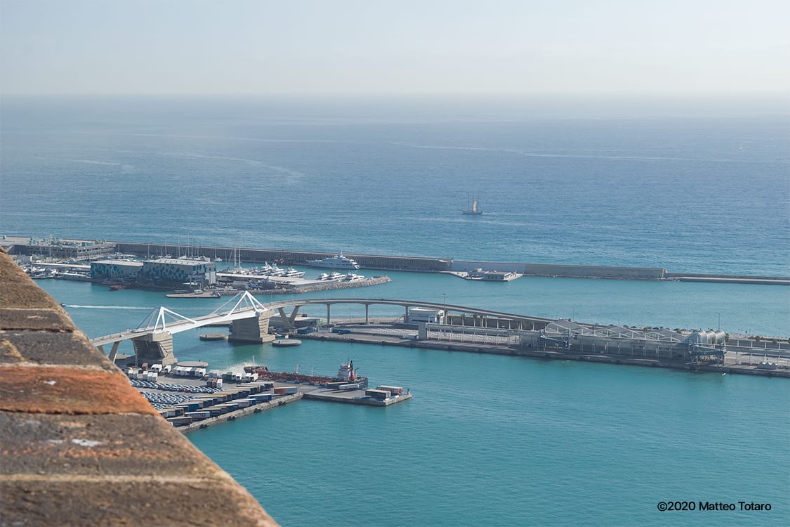 View from Castell de Montjuïc