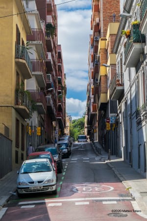 Vallcarca district, near Parc Güell