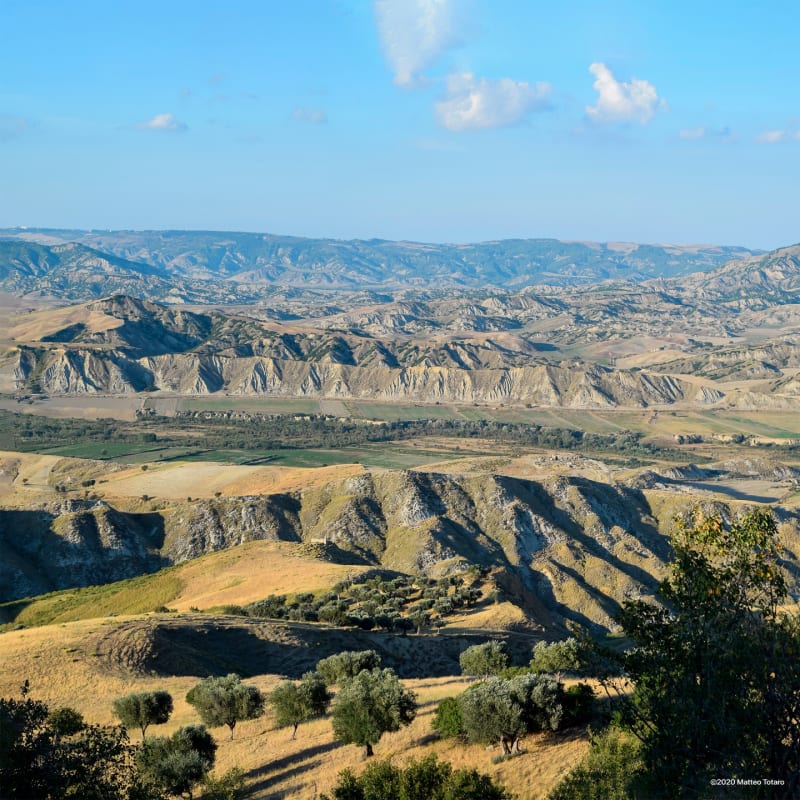 Ravines near Craco