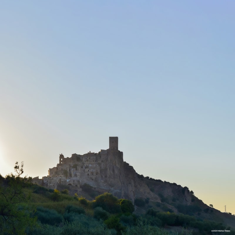 Craco from the road