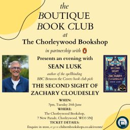 Boutique Book Club with Sean Lusk - Chorleywood... | Chorleywood ...