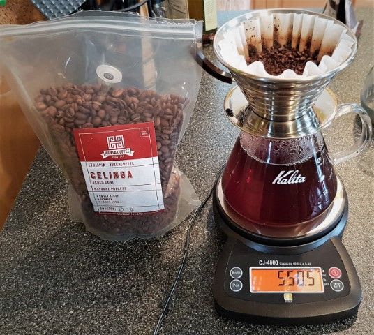 Home Coffee Brew - Hanza, Intelligentsia, PT's Kilimanjaro