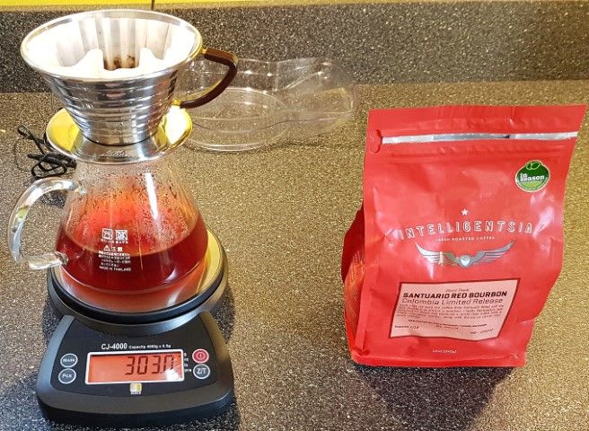 Home Coffee Brew - Hanza, Intelligentsia, PT's Kilimanjaro