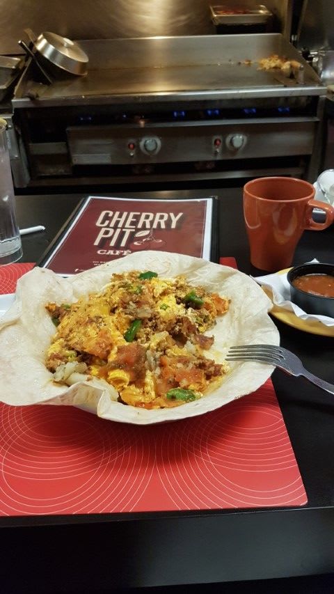 Cherry Pit Cafe skillet