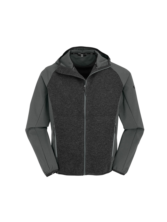 Heidenkopf – Hybrid Fleecejacke+Kap.