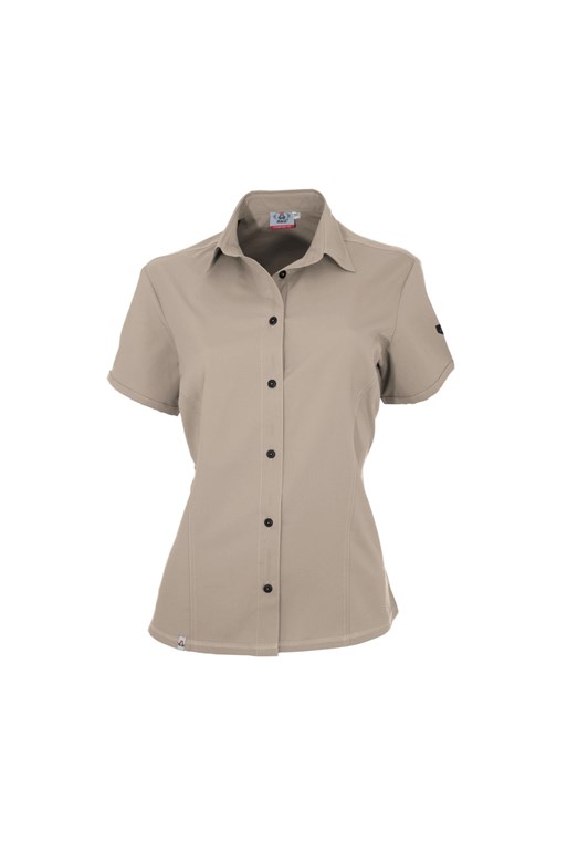 Oria 2XT-1/2 Bluse uni elastisch