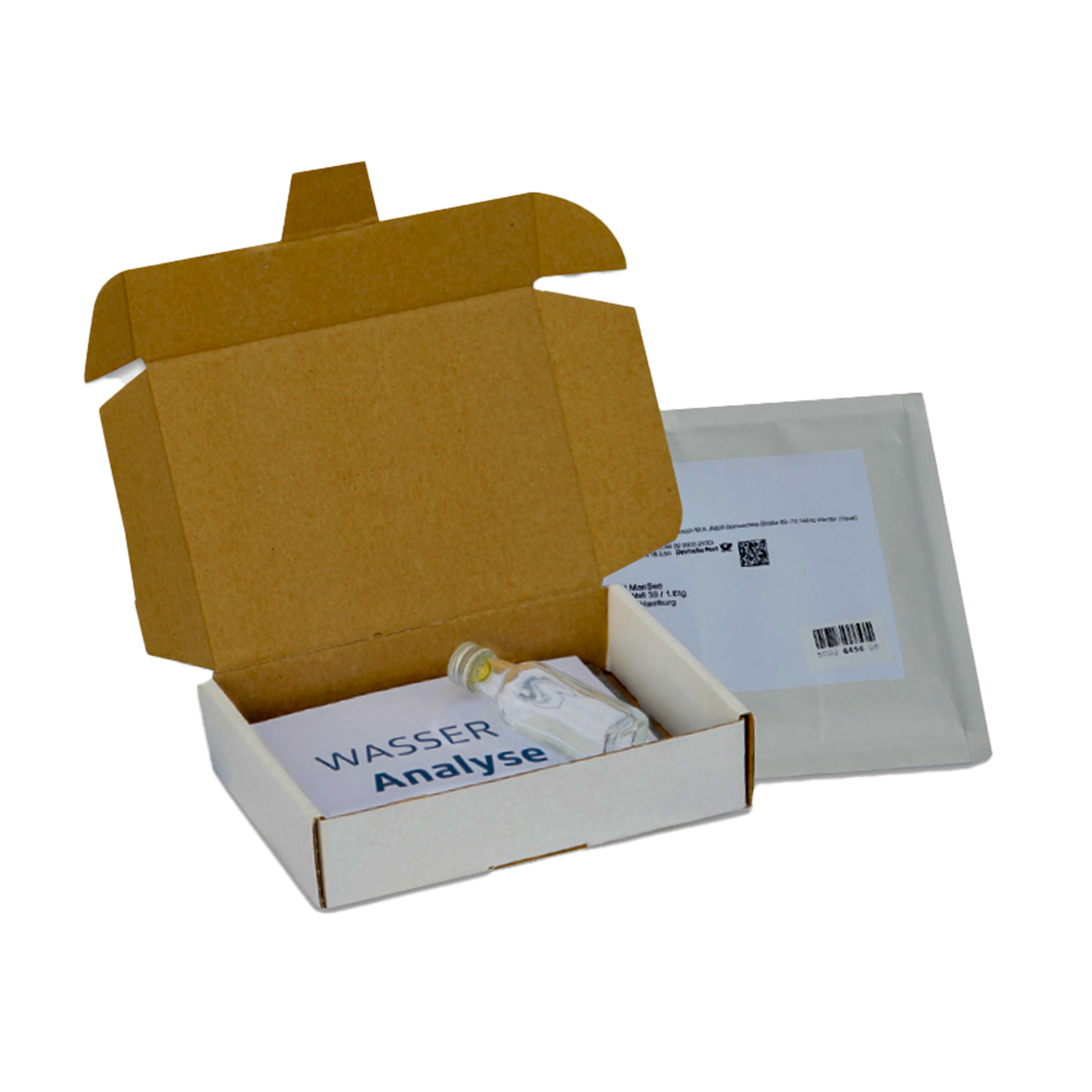 Wasserproben Prüfpakete
