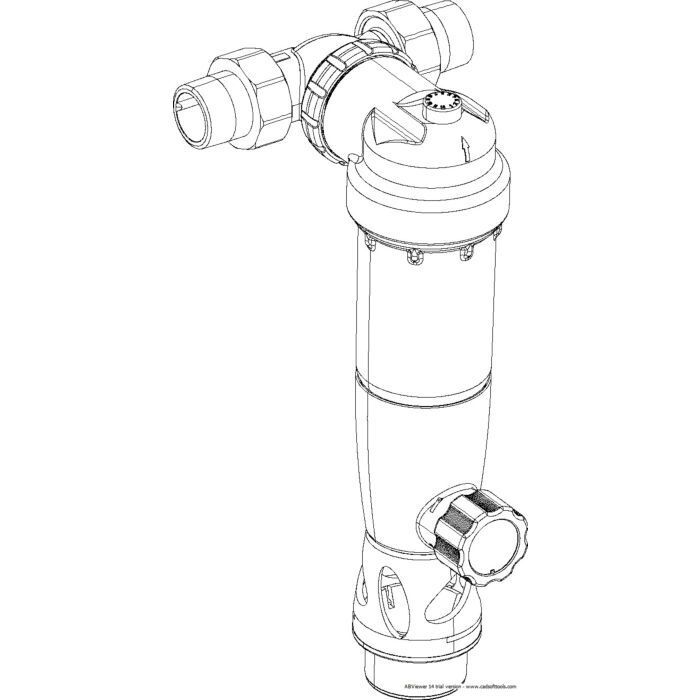 Rückspülfilter ohne Druckmesser