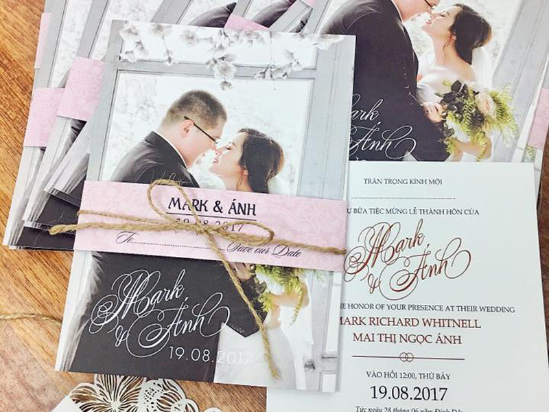 thiết kế thiệp cưới