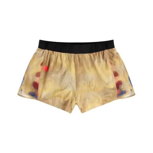 front view of the ciele athletics lightweight, race ready and performance driven short  for womens named RDShort in sphinx color