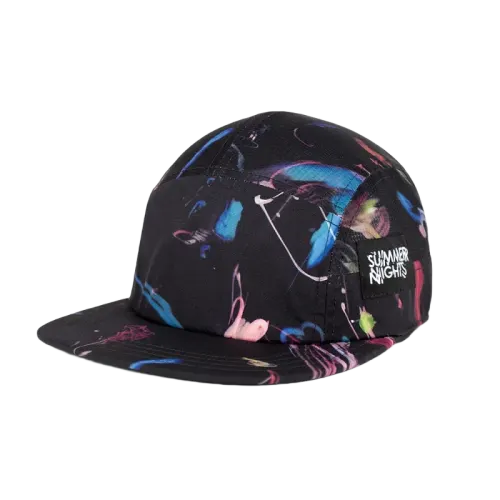front view of the ciele athletics GOCap unisex running hat in summer nights limited edition 