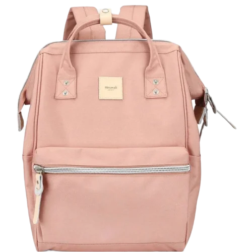 Stylish Himawari water-resistant canvas backpack with side pockets, featuring a minimalist design in a sleek, durable finish.