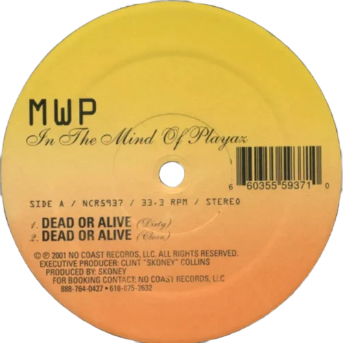 MWP  - In The Mind Of Playaz (12") (M) - Endless Media