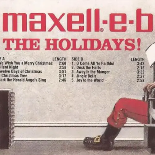 Unknown Artist - Maxell-E-Brate The Holidays (Cassette) (VG) - Endless Media