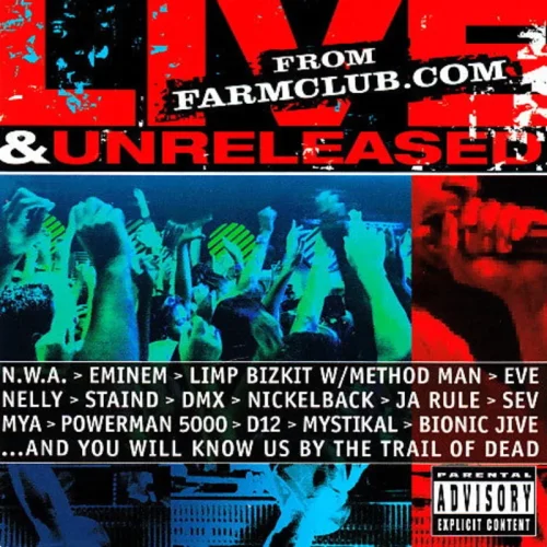 Various - Live & Unreleased From Farmclub.com (CD) (VG) - Endless Media