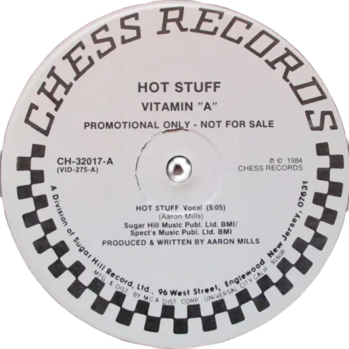 Vitamin A - Hot Stuff (12") (VG+) - Endless Media
