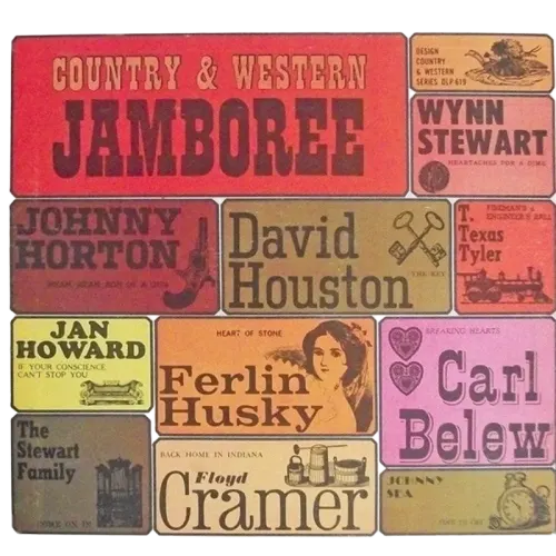 Various - Country & Western Jamboree (LP) (G+) - Endless Media