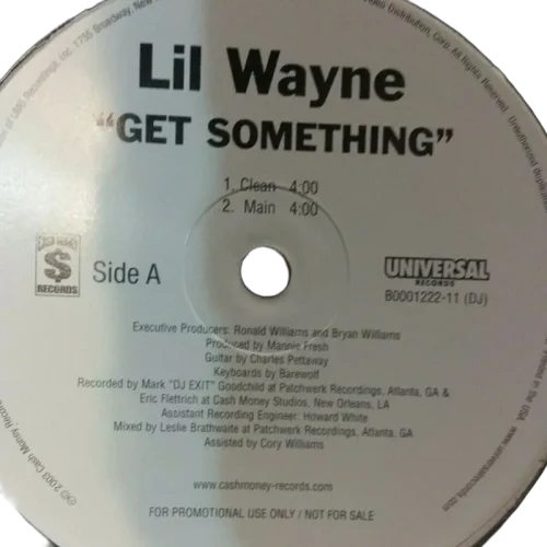 Lil Wayne - Get Something (12") (VG) - Endless Media