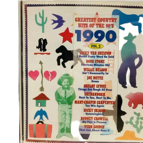 Various - Greatest Country Hits Of The 90's, 1990, Vol. 2 (CD) (VG) - Endless Media