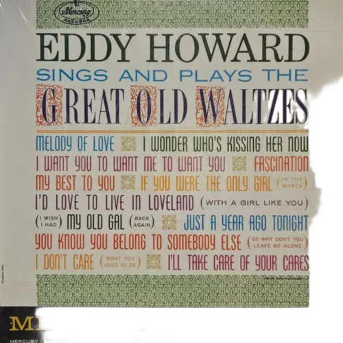 Eddy Howard - Eddy Howard Sings And Plays The Great Old Waltzes (LP) (VG) - Endless Media