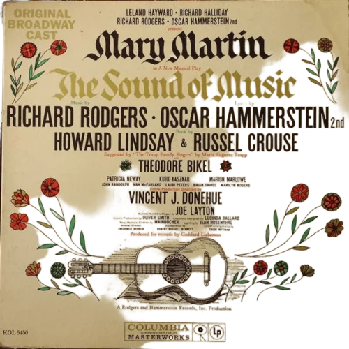 Leland Hayward, Richard Halliday, Richard Rodgers, Oscar Hammerstein II, Mary Martin - The Sound Of Music (Original Broadway Cast) (LP) (G+) - Endless Media