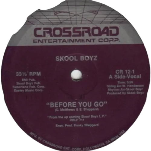 Skool Boyz : Before You Go (12")