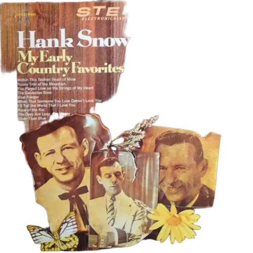 Hank Snow : My Early Country Favorites (LP, Album, RP)