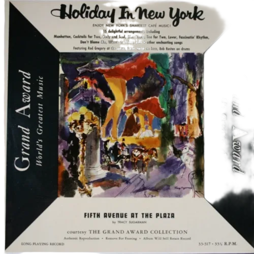 Rod Gregory, Frank Carrol, Bob Rosten : Holiday In New York (LP, Album, Mono)