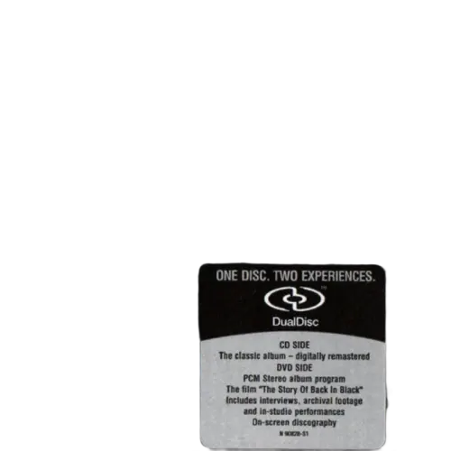 AC/DC : Back In Black (Hybrid, DualDisc, Album, Enh, RM, NTSC, Reg)