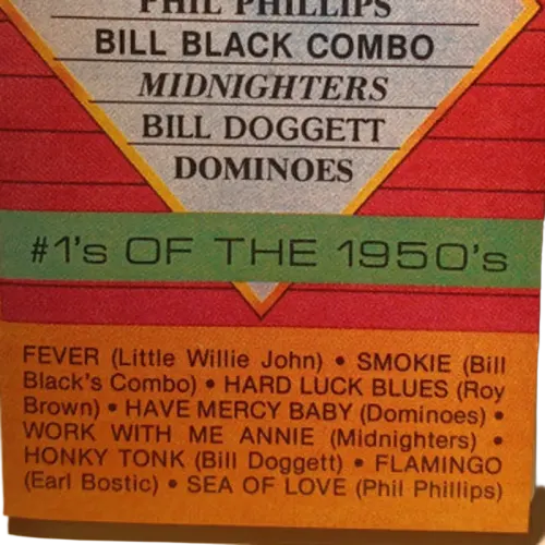 Various : Best Of Rhythm & Blues - #1's Of The 1950's (Cass, Comp)