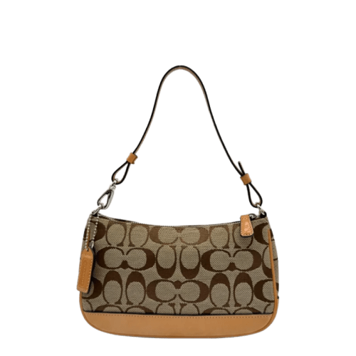 Coach Pochette monogram beige