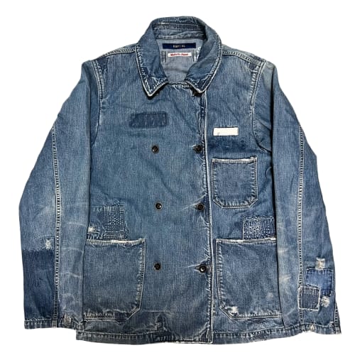 VINTAGE KAPITAL BORO SASHIKO COVERALL JACKET