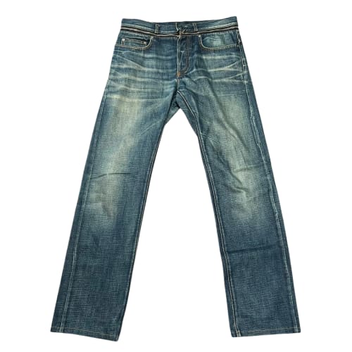 DIOR HOMME Waist Zip Denim Pants