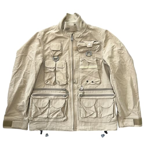GENERAL RESEARCH 2002AW Nylon Cotton Parasite Cargo Fishing Jacket