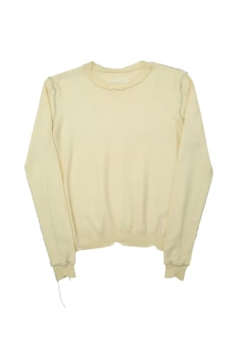 S/S 1997 Exposed Seam Frayed Sweater