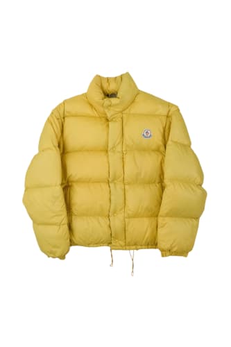 Light Green Removable Sleeves Down Jacket