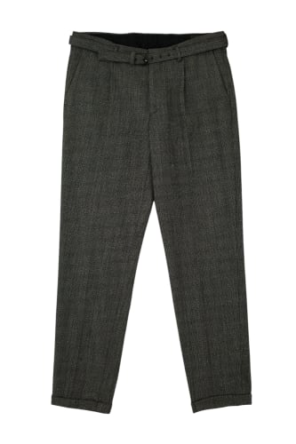 Grey Wool Trousers