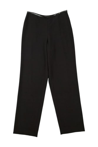 by Tom Ford F/W 1998 Leather Waistband Wool Trousers