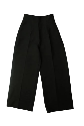 Black Wide Legged Trousers