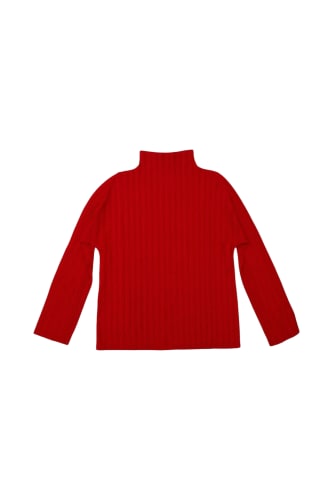 Pleats Please Red Long Sleeve