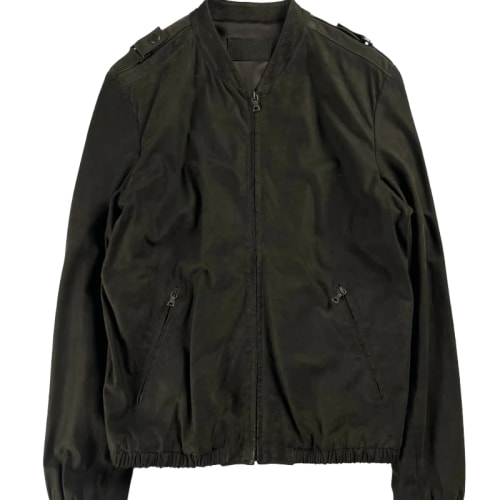 Prada Brown Premium Leather Jacket SS 2007 - M