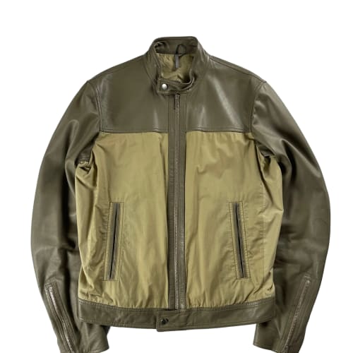 Dior Homme Kris Van Assche Sample Leather Jacket FW 2015 - M