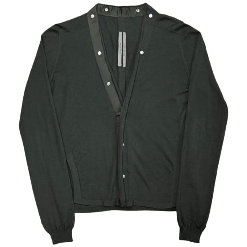 Rick Owens Cropped Larry Snap Cardigan - SS20